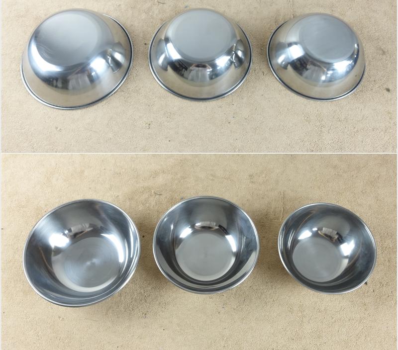 스텐후지뱅이(대) 15cm 10P 믹싱볼 식기 그릇 대접 비빔밥그릇 비빔면그릇 국수그릇 냉면그릇 쫄면그릇